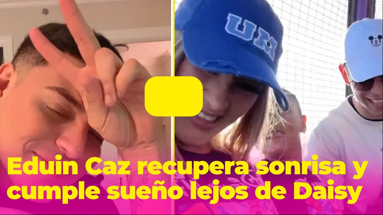 Eduin Caz recupera la sonrisa tras su separación de Daisy Anahy y cumple un sueño lejos de ella