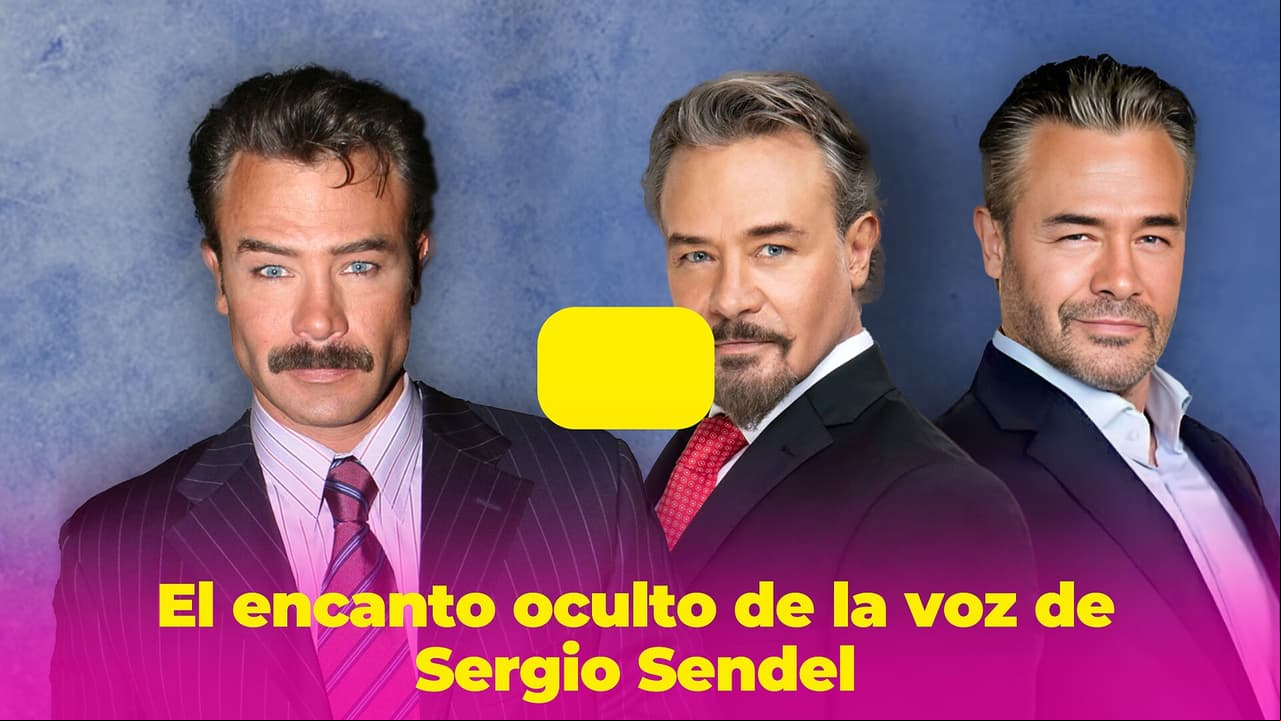 ¿Qué hay detrás del timbre de voz de Sergio Sendel? Se convirtió en su sello personal