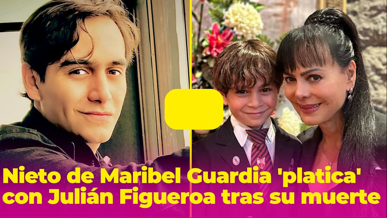 Maribel Guardia asegura que su nieto 'platica' con su padre, Julián Figueroa, tras su muerte