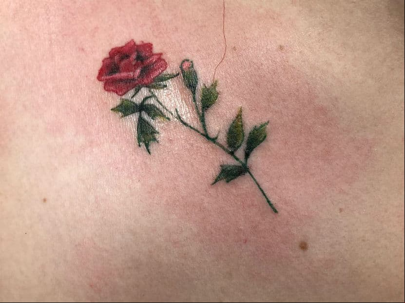 Géminis. Una rosa sería el tatuaje con mayor significado para ti, pues te gusta guiarte por el amor.