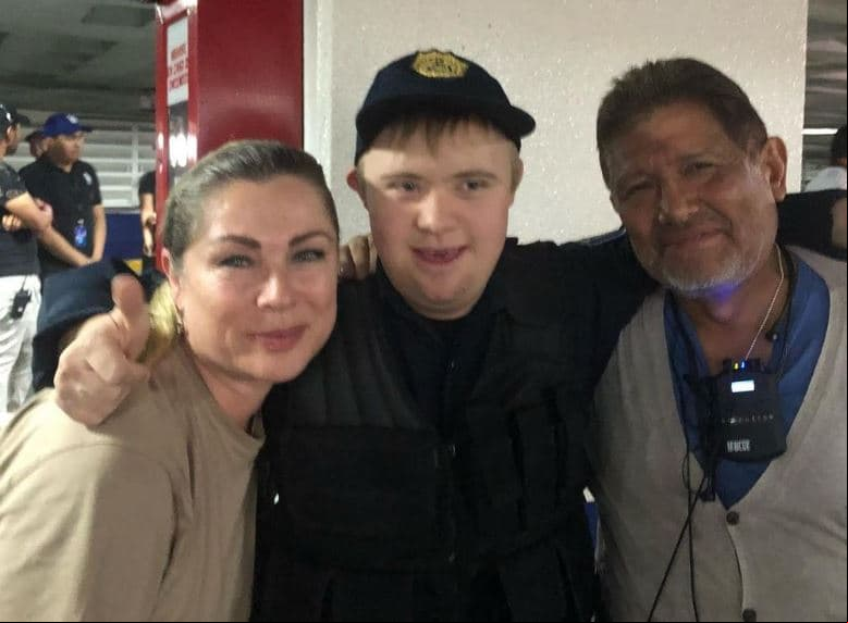 Luciano, el hijo de Leticia Calderón, actuó junto a Angelique Boyer en la telenovela producida por Juan Osorio.