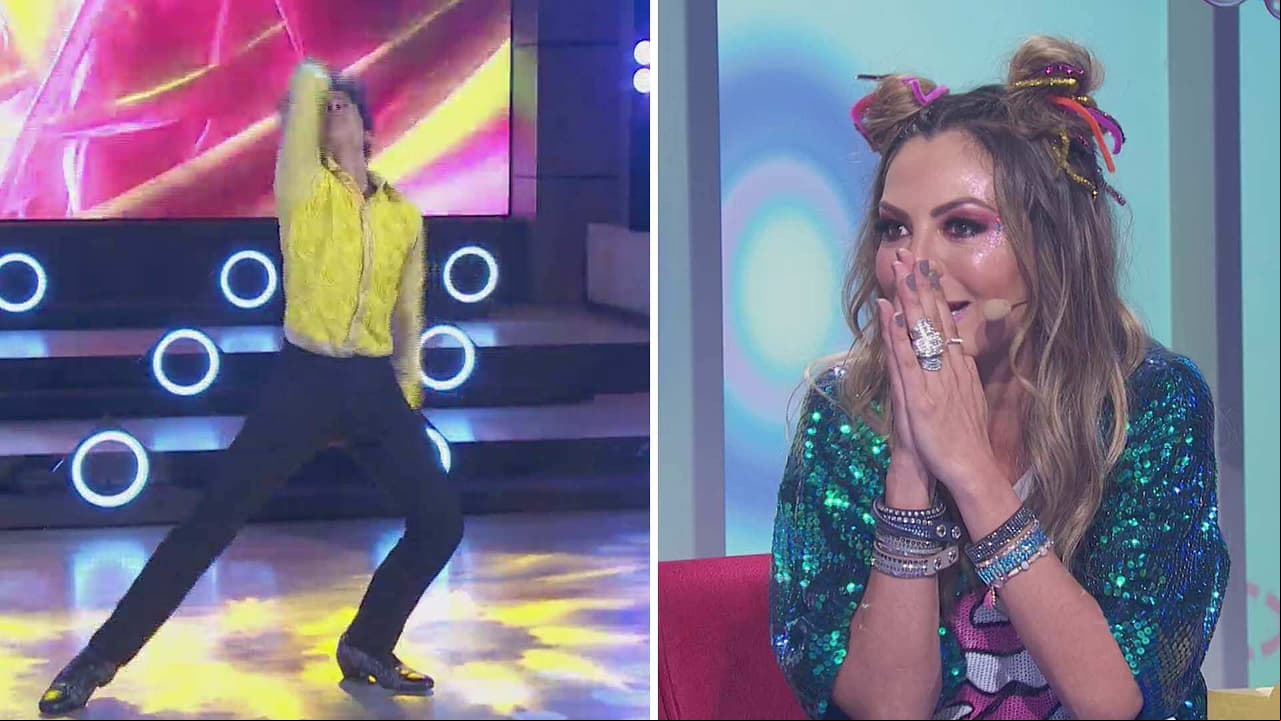 Sergio sorprende con increíbles acrobacias al ritmo de la salsa en Los Chiquillos de Hoy