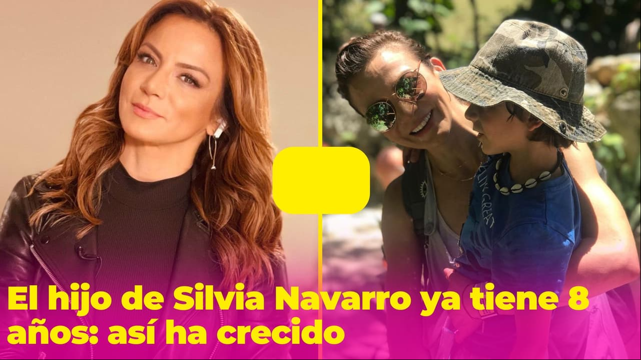 Silvia Navarro celebra el cumpleaños 8 de su hijo León: así ha crecido el pequeño
