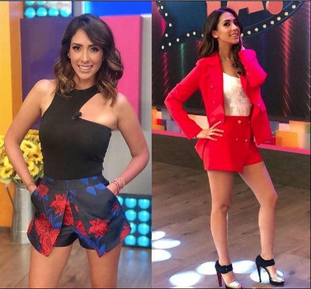 En realidad los shorts son la prenda que más usa la conductora en Cuéntamelo ya!