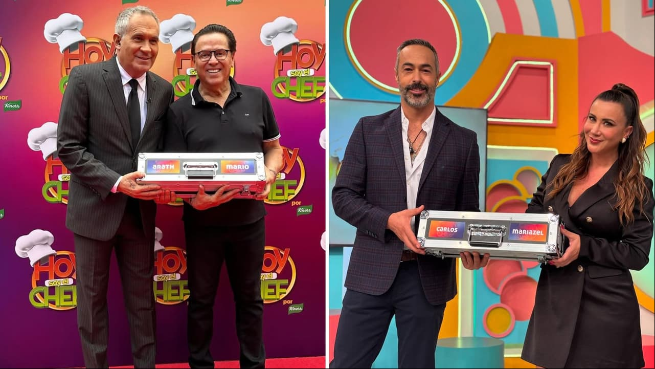 Mario Bezares y Arath de la Torre vencen a Mariazel y Carlos Arenas en gran estreno de 'Hoy Soy el Chef'