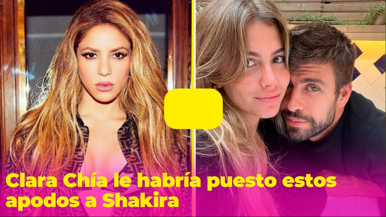 Revelan los polémicos apodos que Clara Chía le habría puesto a Shakira