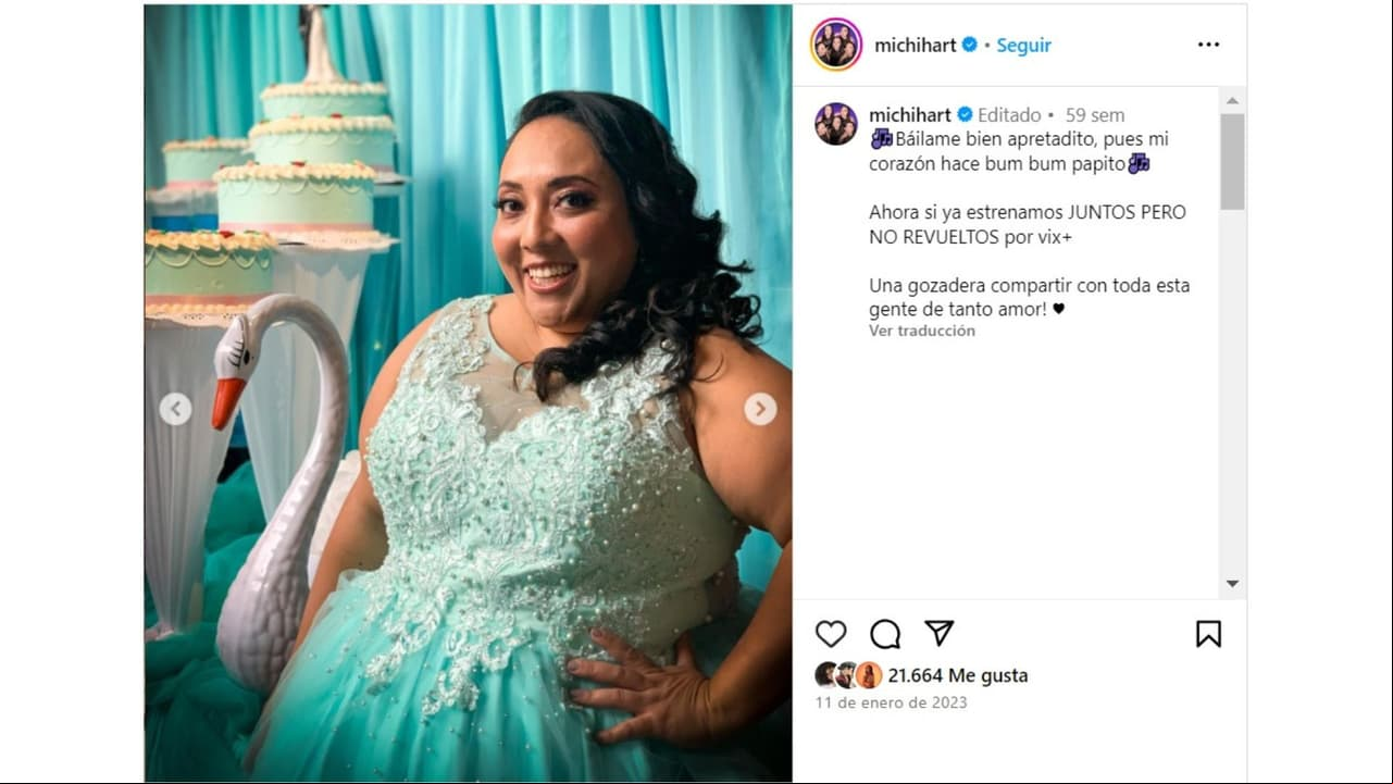 Michelle Rodríguez a inicios de 2023.
