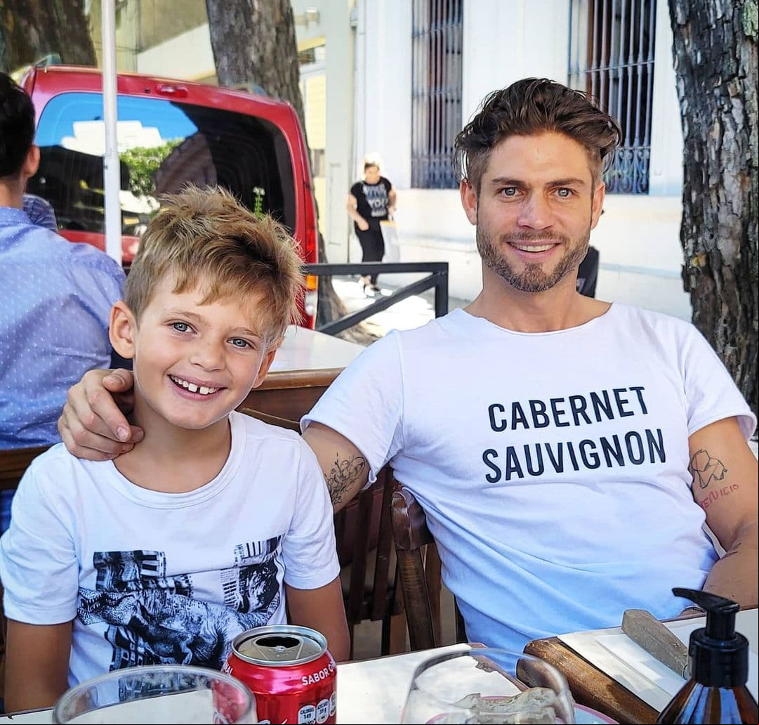 Horacio Pancheri se reencuentra con su hijo Benicio en Argentina: “Mi cosita bella”
