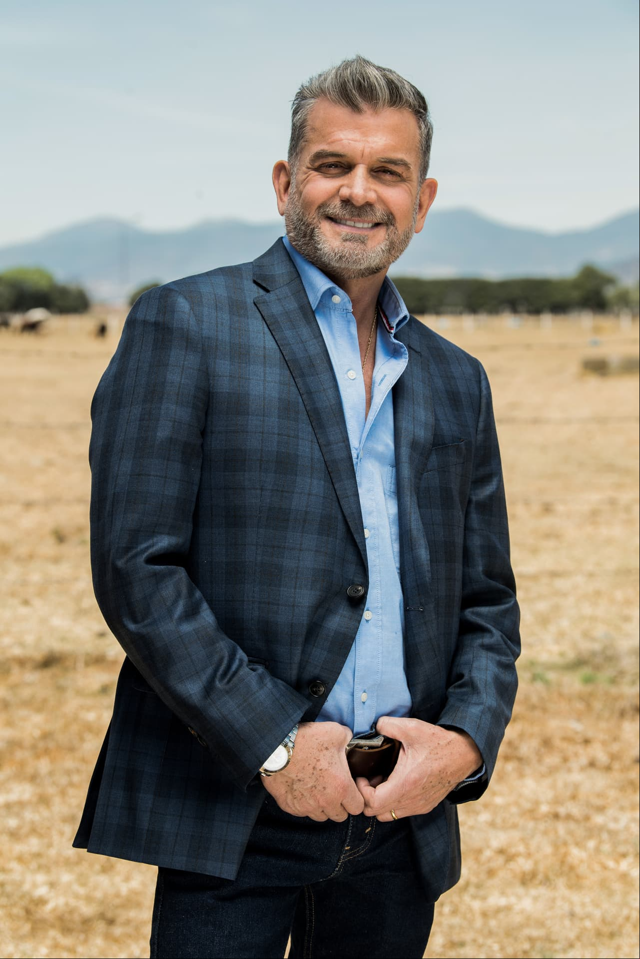 ¿Sergio Basáñez será de los buenos o de los malos en la telenovela? Descúbrelo este 5 de julio a las 9:30 pm.