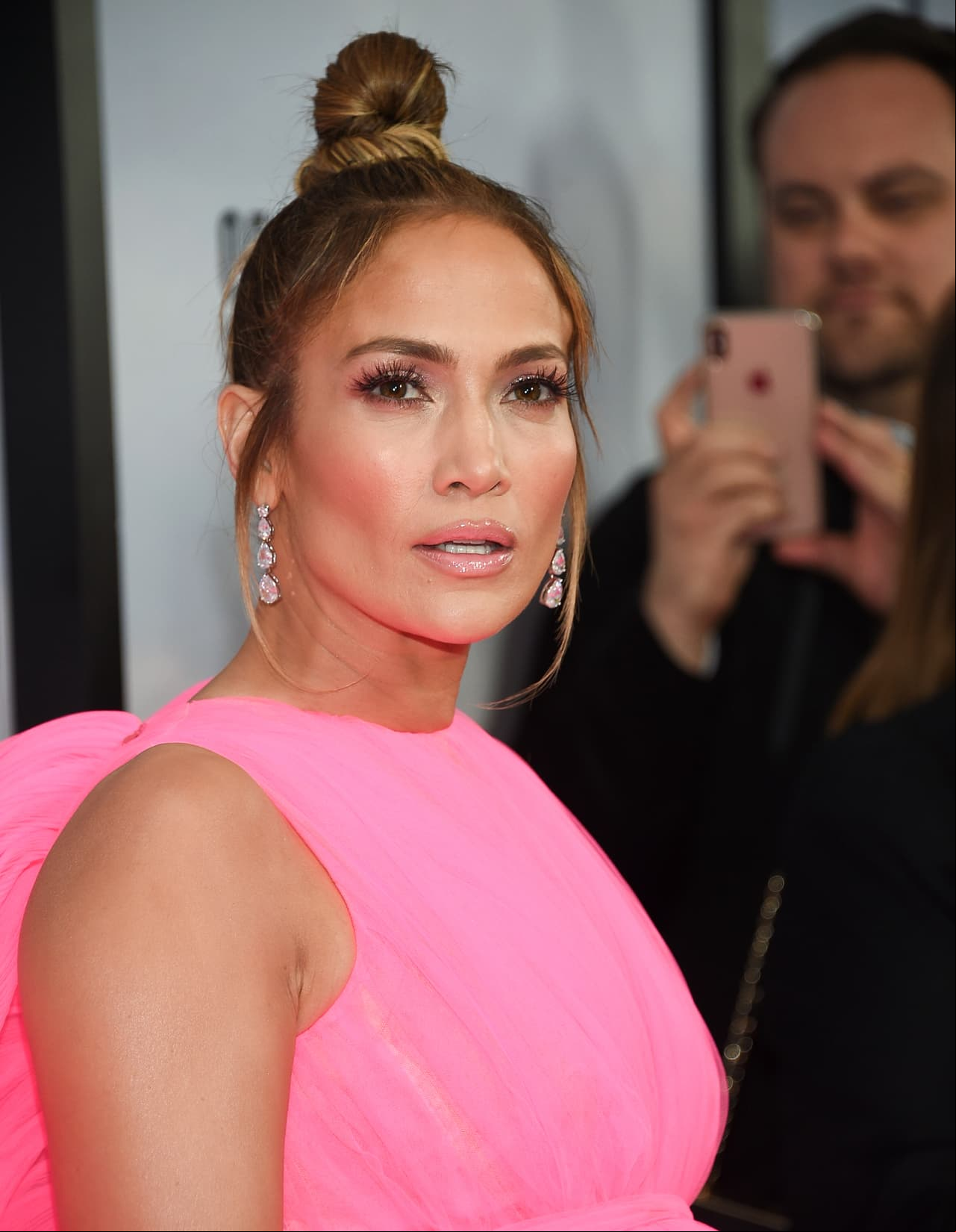Jennifer Lopez presentó su nueva película ‘Second Act’ en Nueva York.