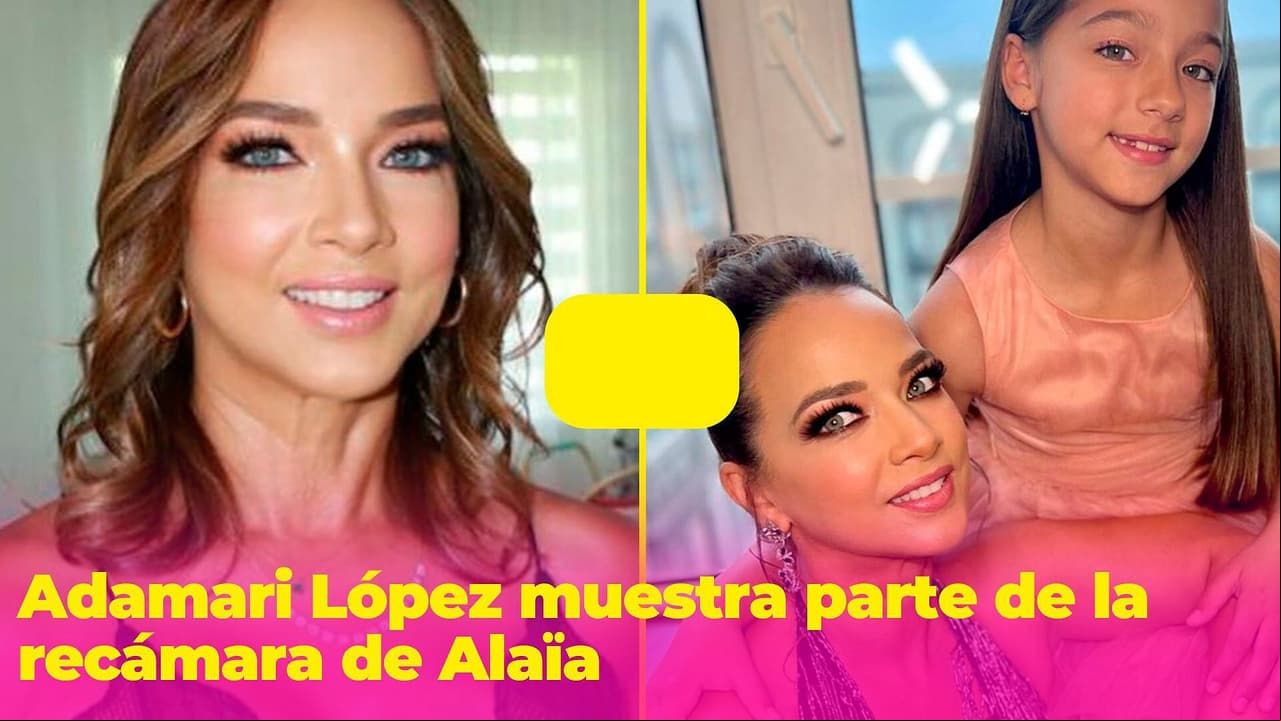 Adamari López da un vistazo de la recámara de Alaïa: parece el cuarto de una princesa