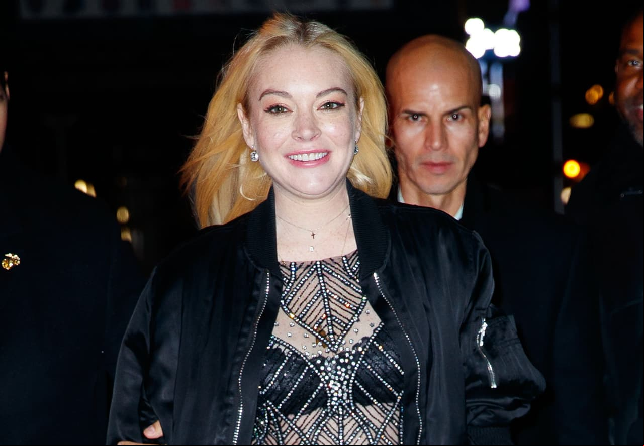 Lindsay Lohan trata de ayudar a dos niños y sale golpeada