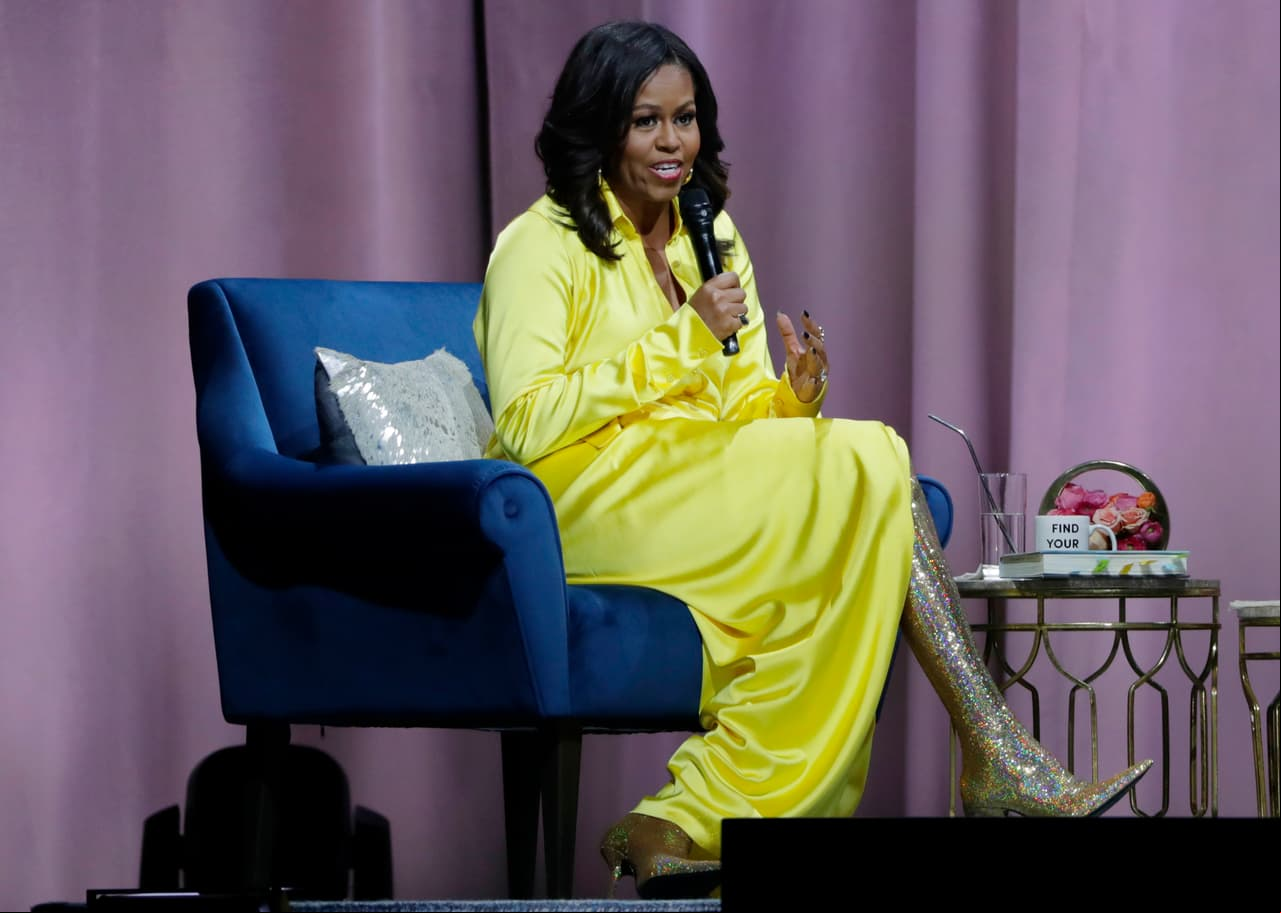 Estas son las botas de Michelle Obama de las que todo mundo habla