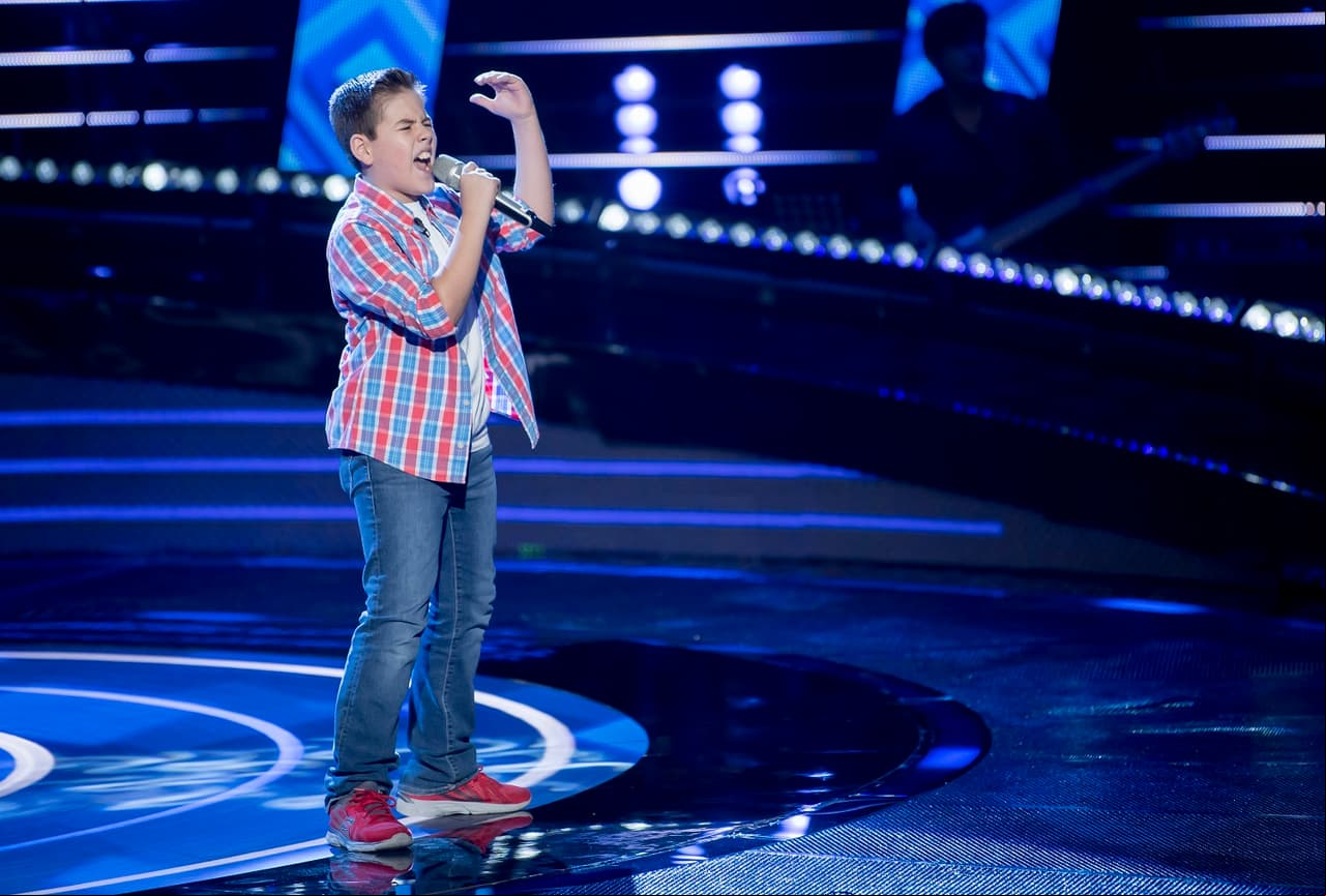 José Pablo Montaña forma parte del Team Lucero después de interpretar "Cuando seas grande".