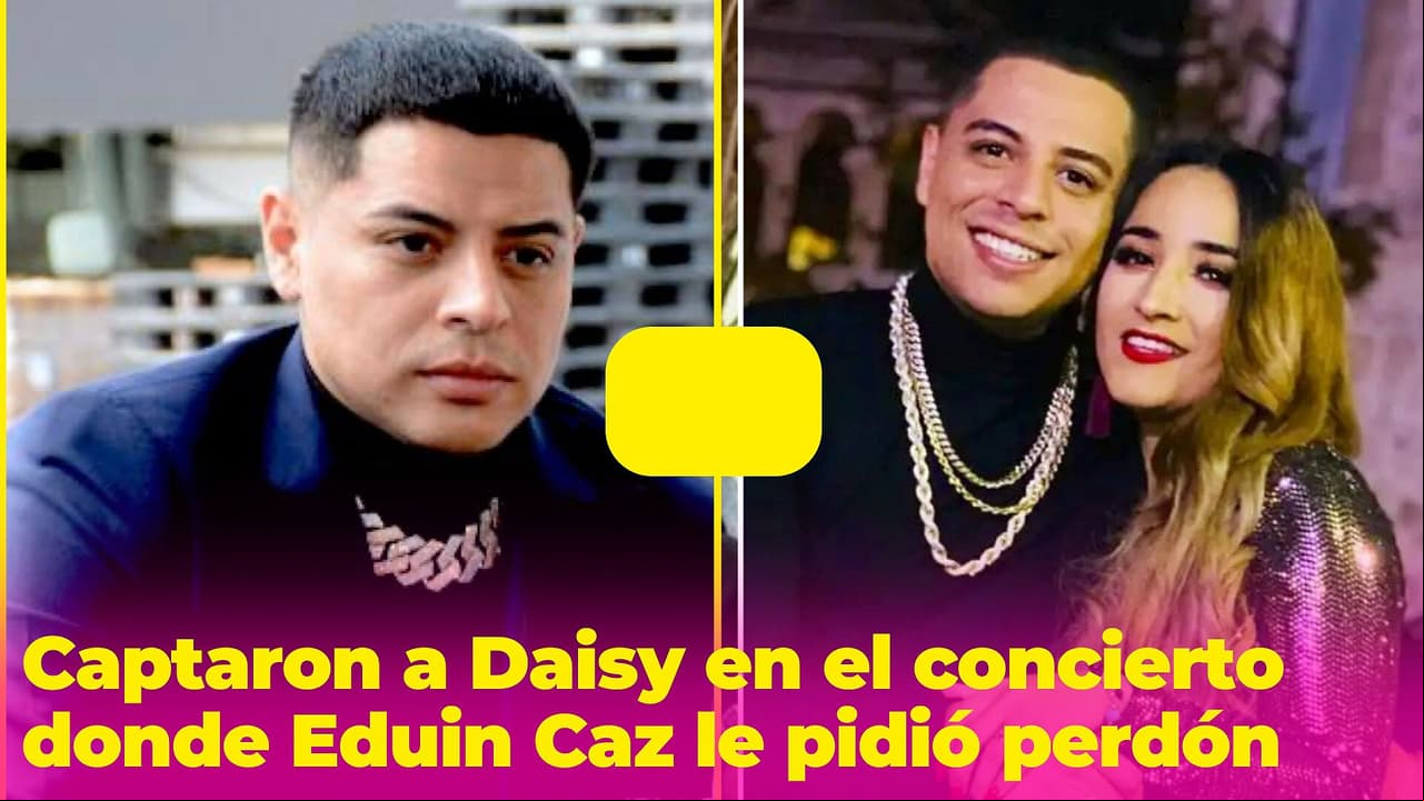 Captan a Daisy Anahy en el concierto donde Eduin Caz le pidió perdón: ¿su separación es real o puro show?