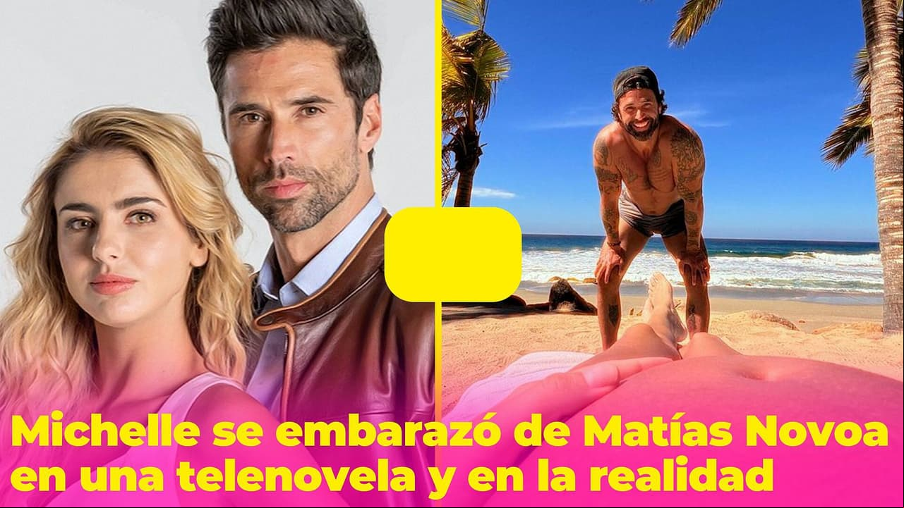 El embarazo de Michelle y Matías saltó de la pantalla a la realidad: así fue en 'La Herencia'