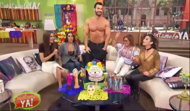 ¡David Zepeda se encuera en Cuéntamelo ya!