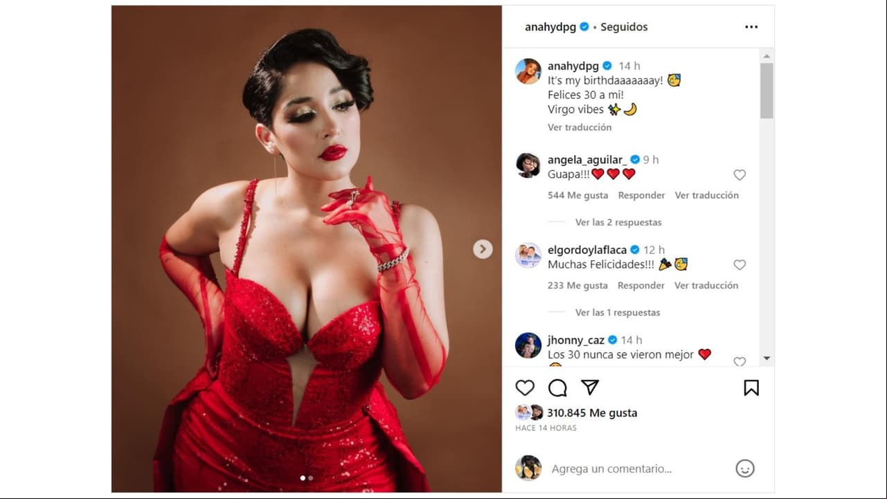 Daisy Anahy estrenó 'look' en su cumpleaños.