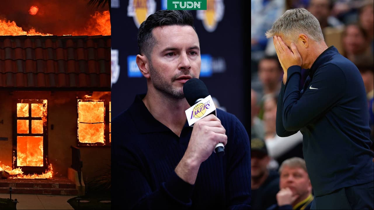 Familiares de JJ Redick y Steve Kerr se ven afectados por incendios en LA