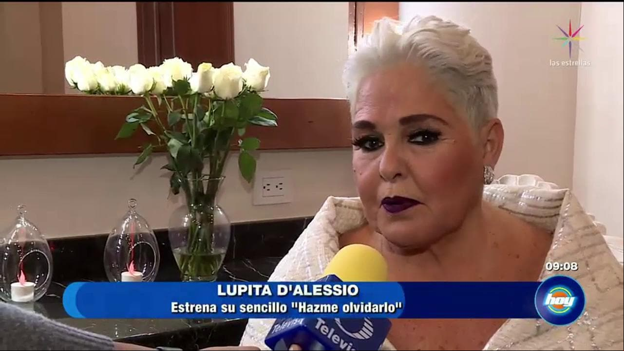 ¿Lupita D´ Alessio en cine?