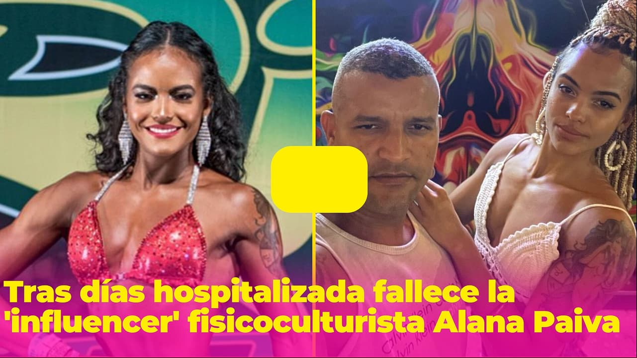 Influencer fisicoculturista Alana Paiva muere tras grave accidente en moto: solo tenía 21 años