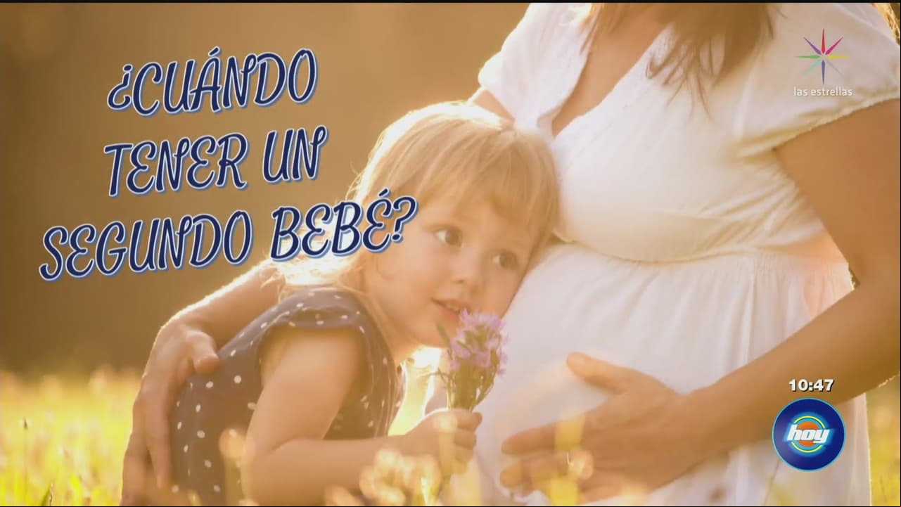 ¿Cuándo tener al segundo bebé?