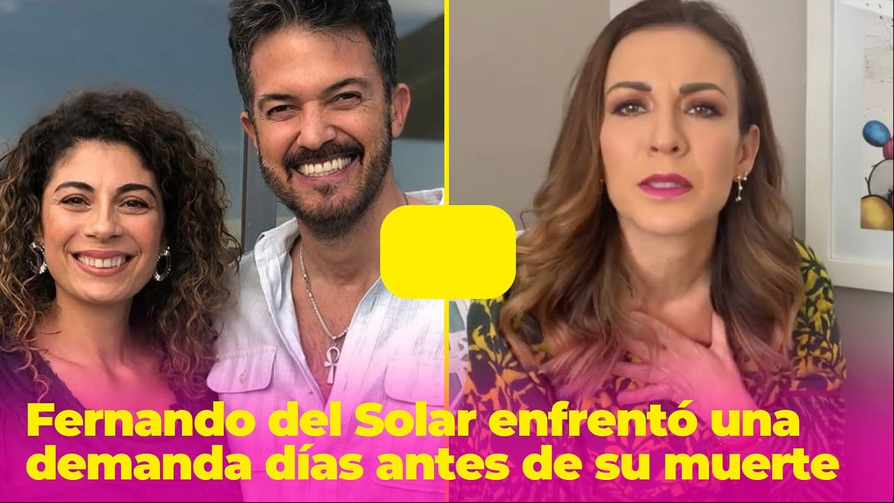 “La primera demanda": Fernando del Solar enfrentó batalla legal días antes de su muerte