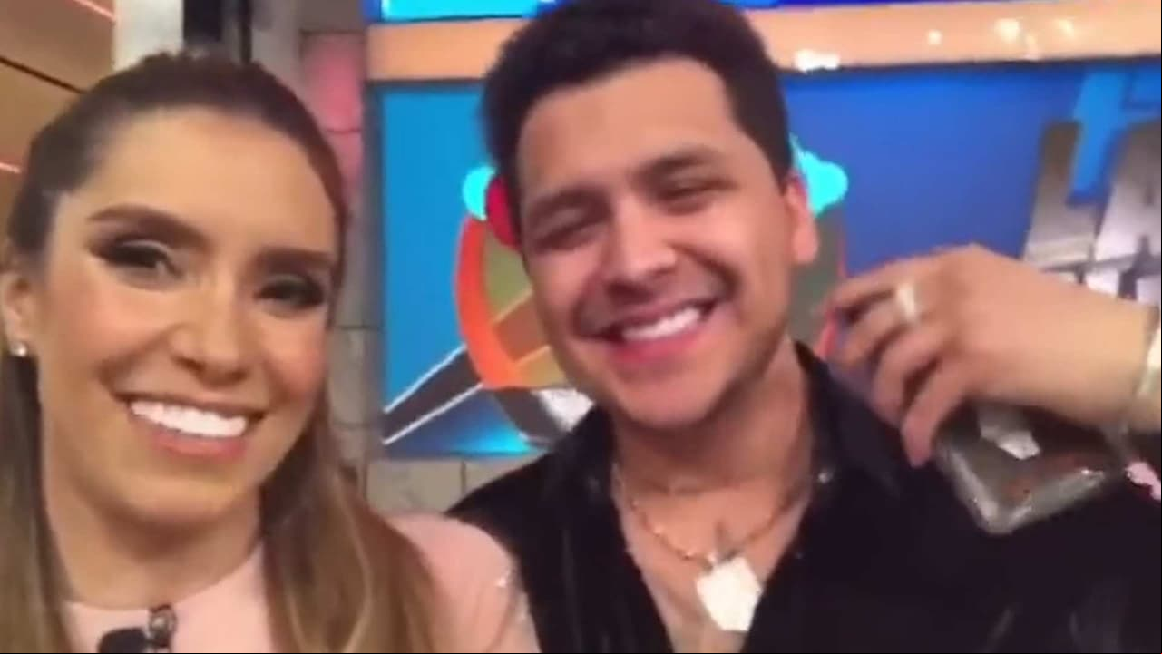 Andrea Escalona revela video inédito con Christian Nodal: "Fueron unos cuantos besos"