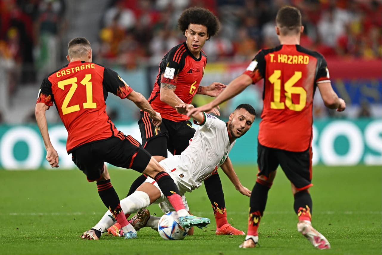 Marruecos fue mejor equipo y se impuso de manera contundente a Bélgica.