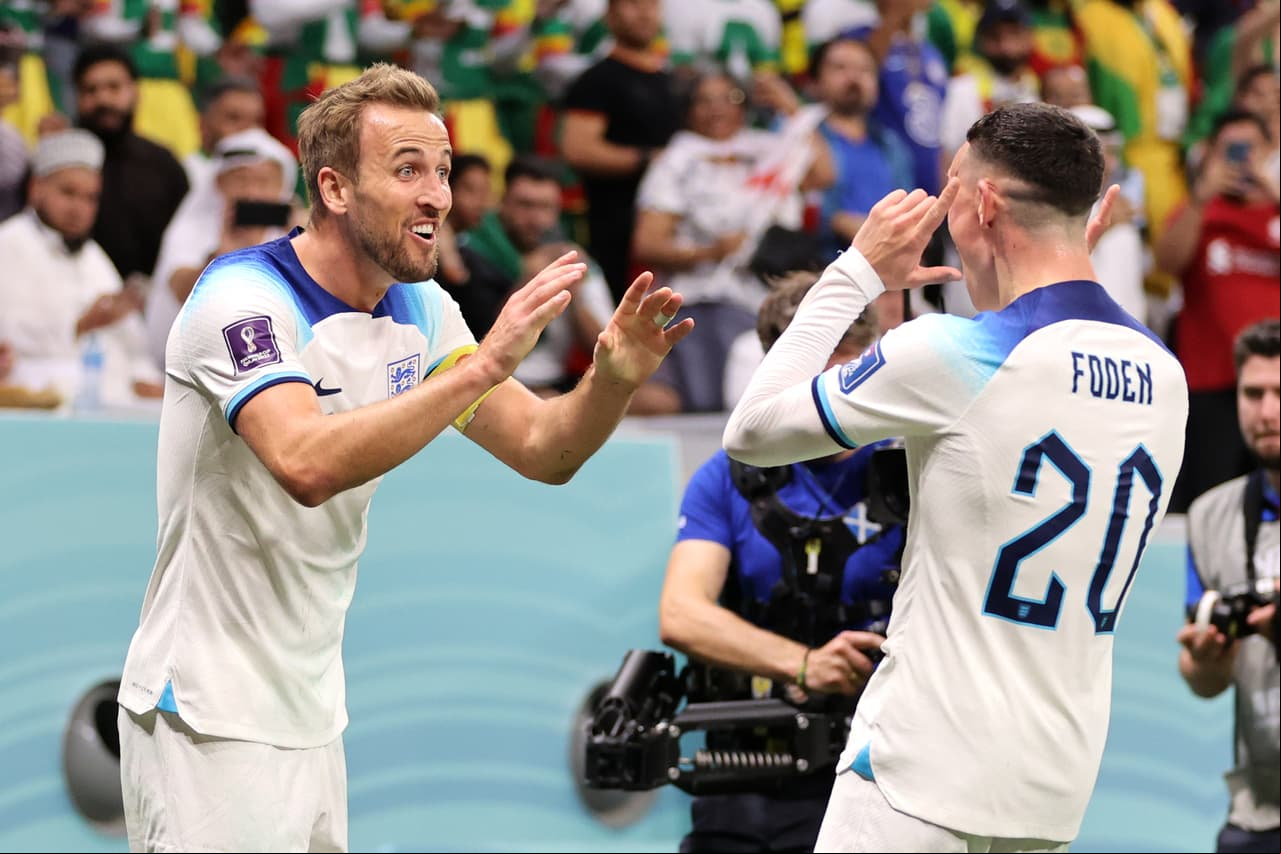 Inglaterra le ganó 3-0 a Senegal y va a Cuartos ante Francia.