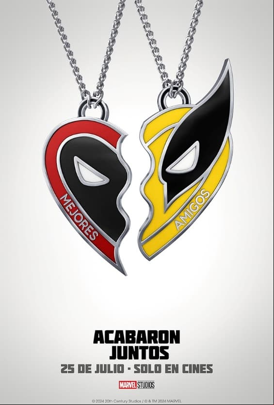 Primer póster oficial de 'Deadpool & Wolverine’, la próxima película del MCU.