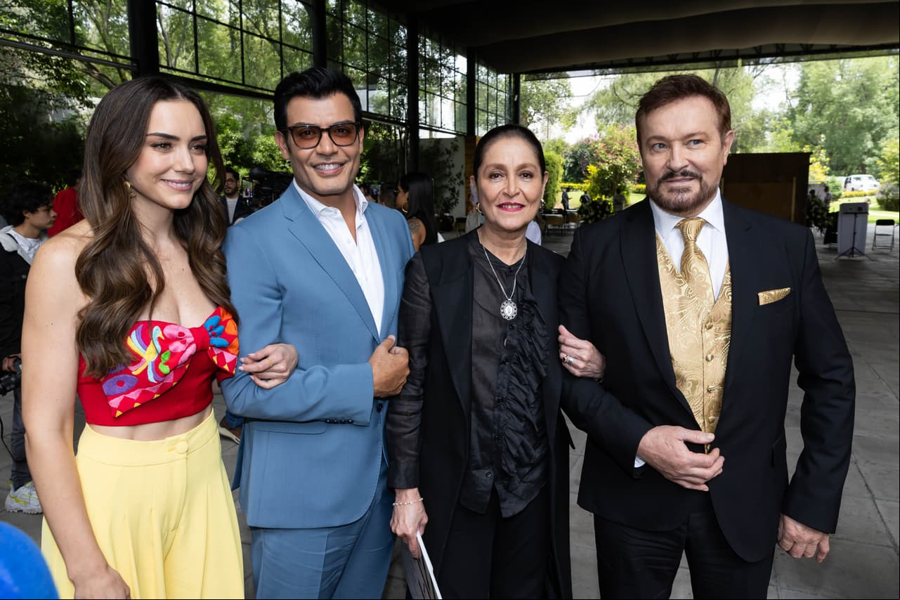 Daniela Romo, Andrés Palacios y Ana Belena arrancan grabaciones de la telenovela 'Amor Amargo'