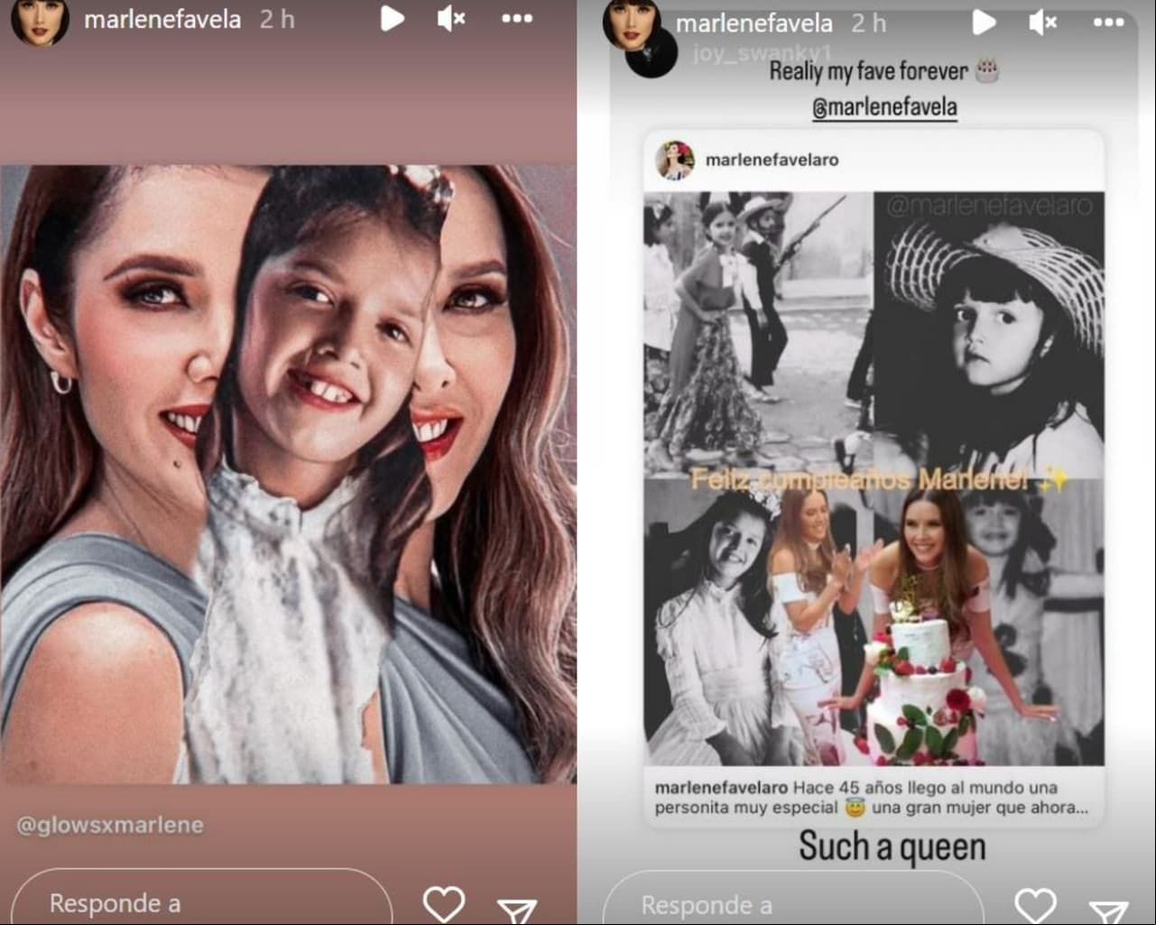 La actriz celebró su cumpleaños con fotos inéditas.