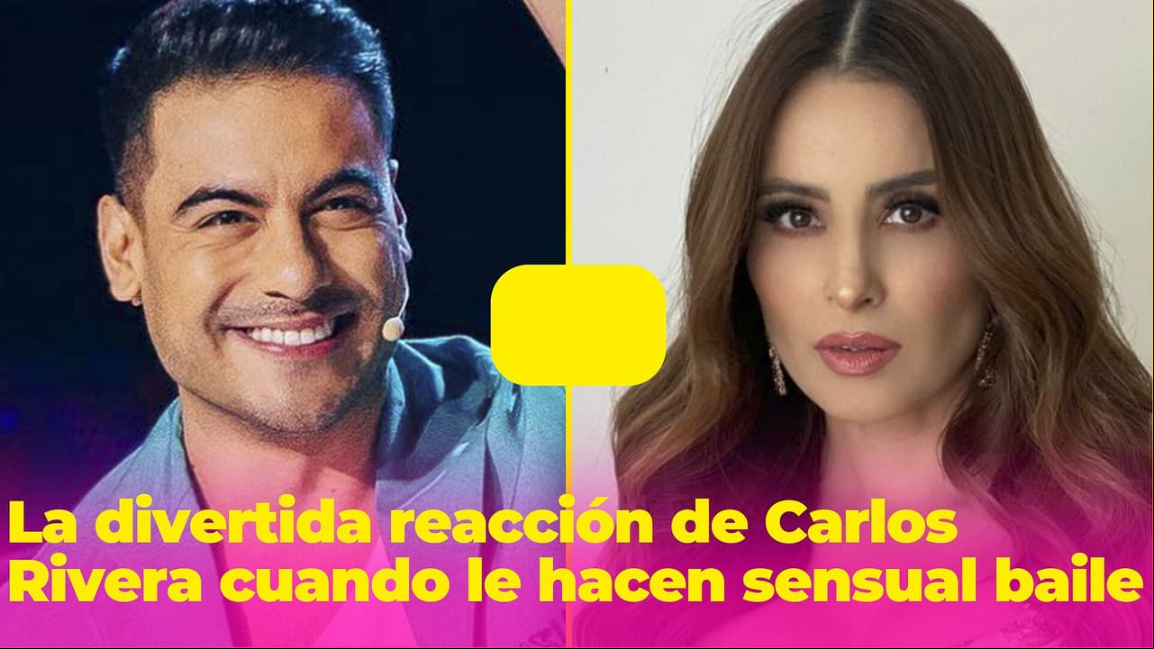 Carlos Rivera estuvo 'en apuros' cuando una mujer le hizo un sensual baile frente a Cynthia