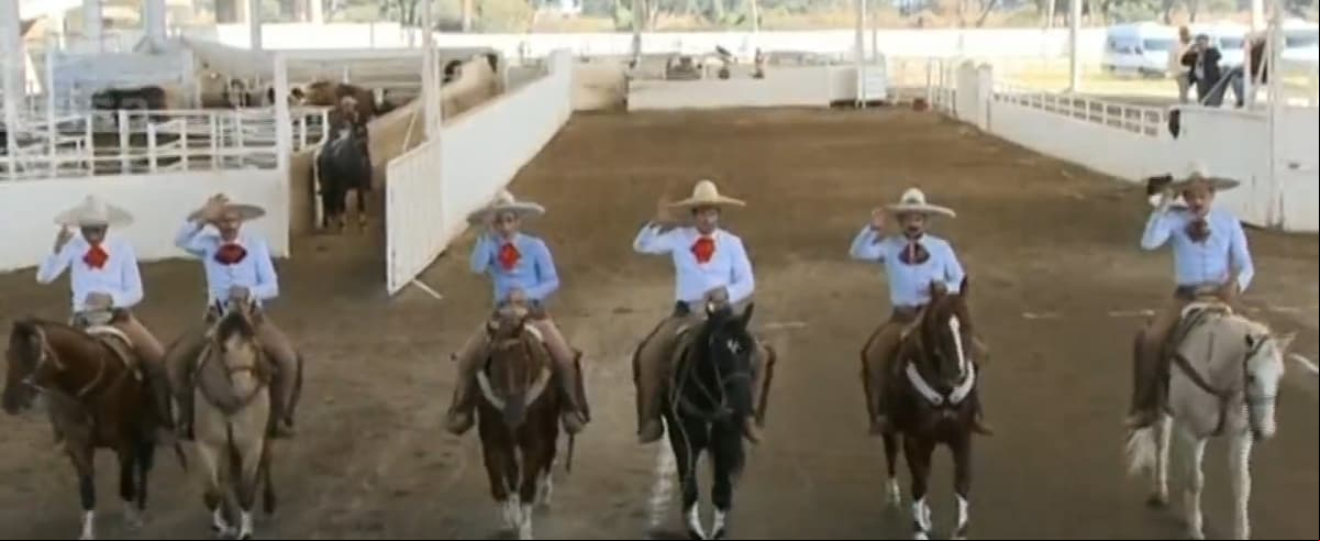 El campo de rodeo más grande de la charrería de América Latina también está en el rancho ‘Los Tres Potrillos’.