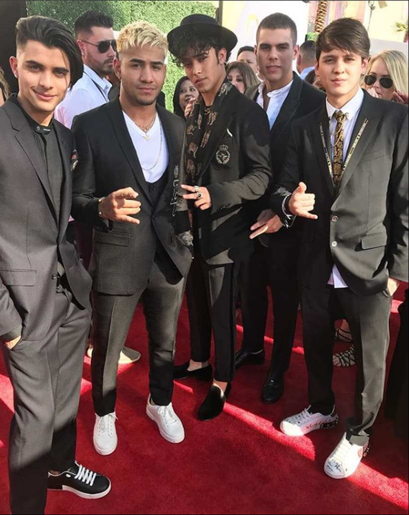 CNCO (FOTO: Instagram E! Latin America)