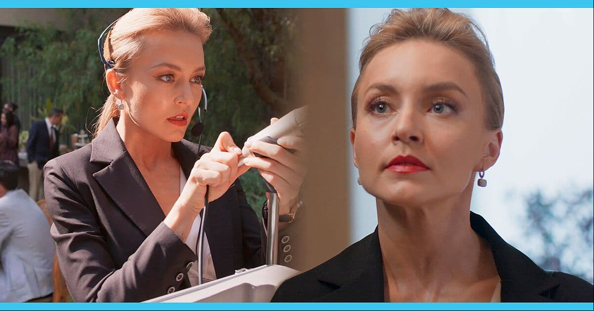 Así graba Angelique Boyer riesgosas escenas de ‘El amor invencible’