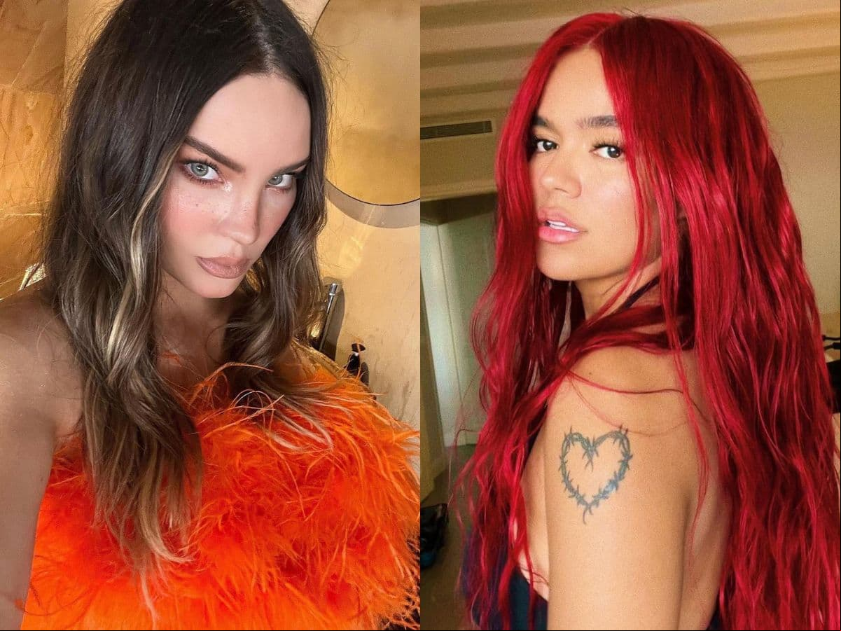 Belinda y Karol G imponen tendencia con vestidos traslúcidos