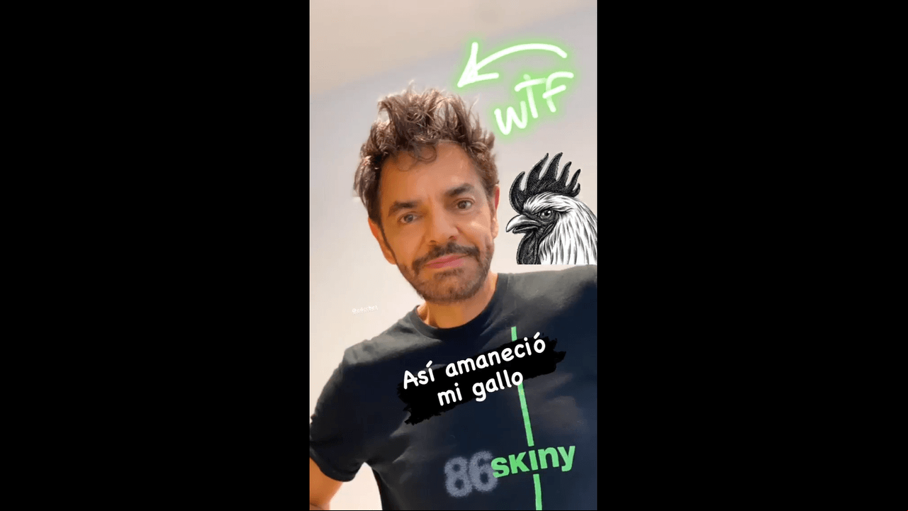 Alessandra Rosaldo se burló del peinado de Eugenio Derbez