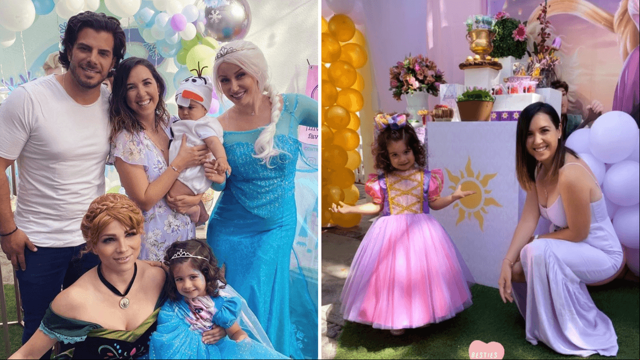 El pasado miércoles 21 de octubre, Isabella, la hija mayor de la actriz Fátima Torre, cumplió tres años y su famosa mamá lo celebró con una fiesta temática de 'Frozen'. Así, con 'Ana' y 'Elsa', la pequeña tuvo un divertido festejo. Sin embargo, este fin de semana, la actriz volvió a festejar a su hija, ahora con la princesa 'Rapunzel' como personaje temático. Mira las fotos a continuación.