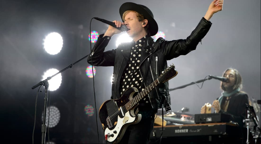 Beck fue uno de los más esperandos del concierto