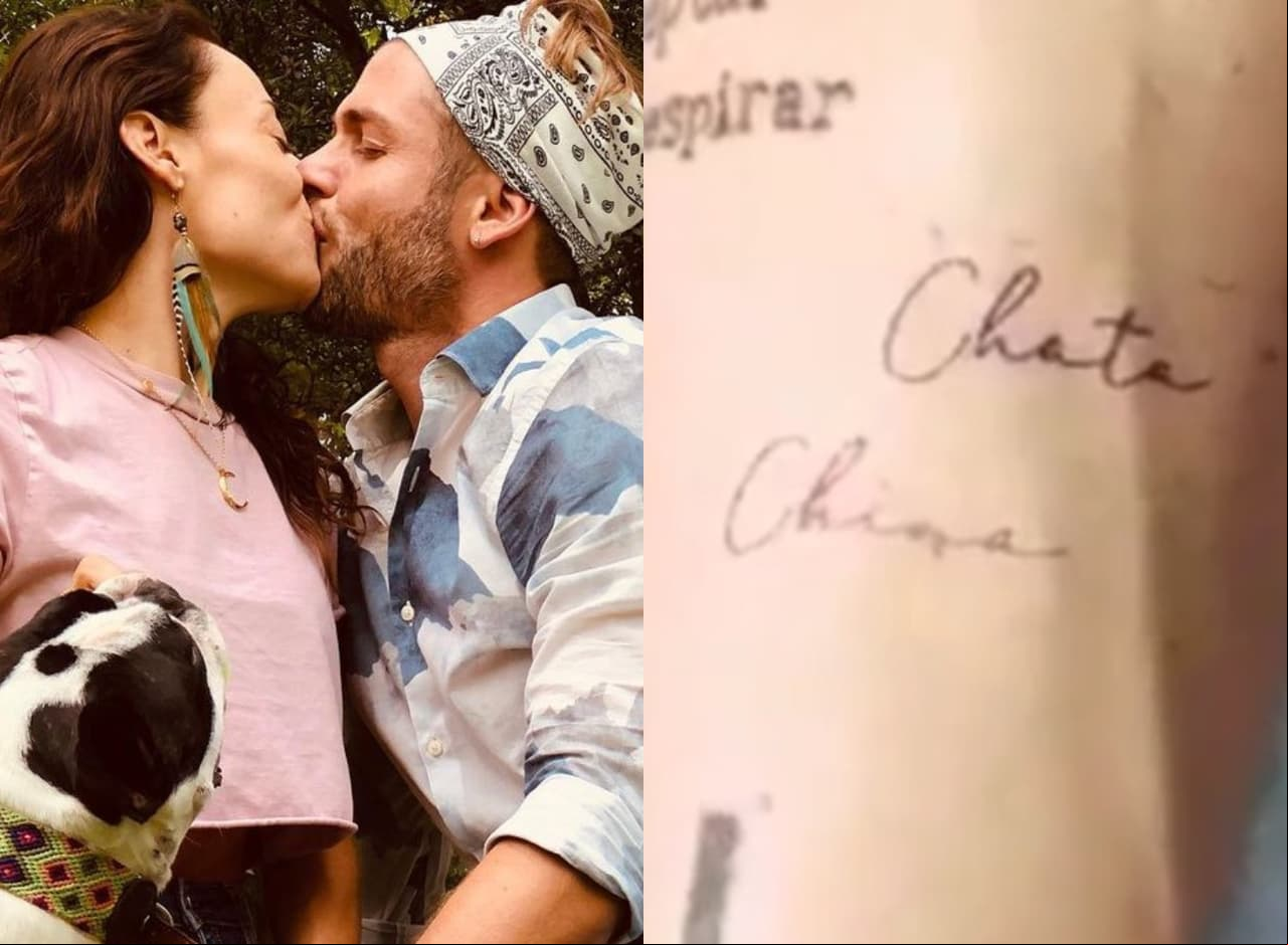 Recientemente, Horacio Pancheri compartió que se tatuó la palabra ‘China’ en honor a su novia Marimar Vega, pues es el apodo con el que la nombra.