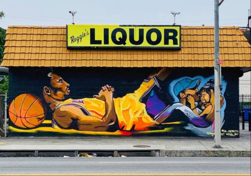 Las calles de las principales ciudades de los Estados Unidos se adornan con las asombrosas muestras de amor para la leyenda de la NBA.