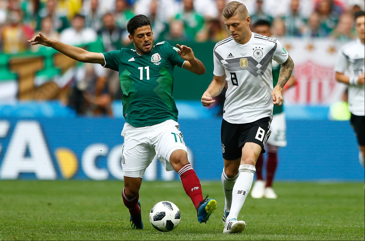 Carlos Vela fue pieza clave en el triunfo de México frente a Alemania