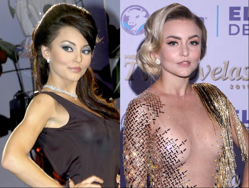 Angelique Boyer tuvo que cambiar su cabellera rubia para protagonizar ‘Teresa’, telenovela en la que compartió créditos con Ana Brenda Contreras, Aarón Díaz y Sebastián Rulli en 2010.