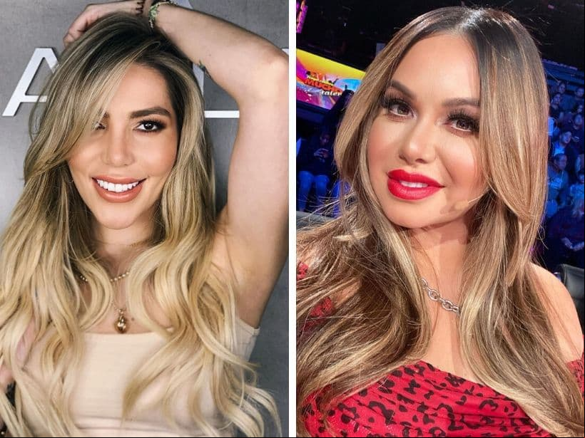 Durante la premiación, la hija de Alejandra Guzmán fungió como presentadora de la alfombra morada del evento, mientras que la hija de Jenni Rivera acudió como invitada especial, pues homenajearía a Selena Quintanilla.