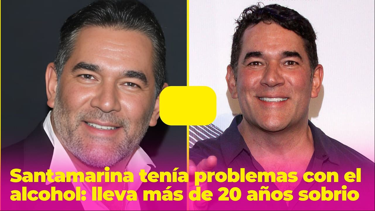 Eduardo Santamarina lleva más de 20 años sobrio gracias a una mujer (y no es su esposa)
