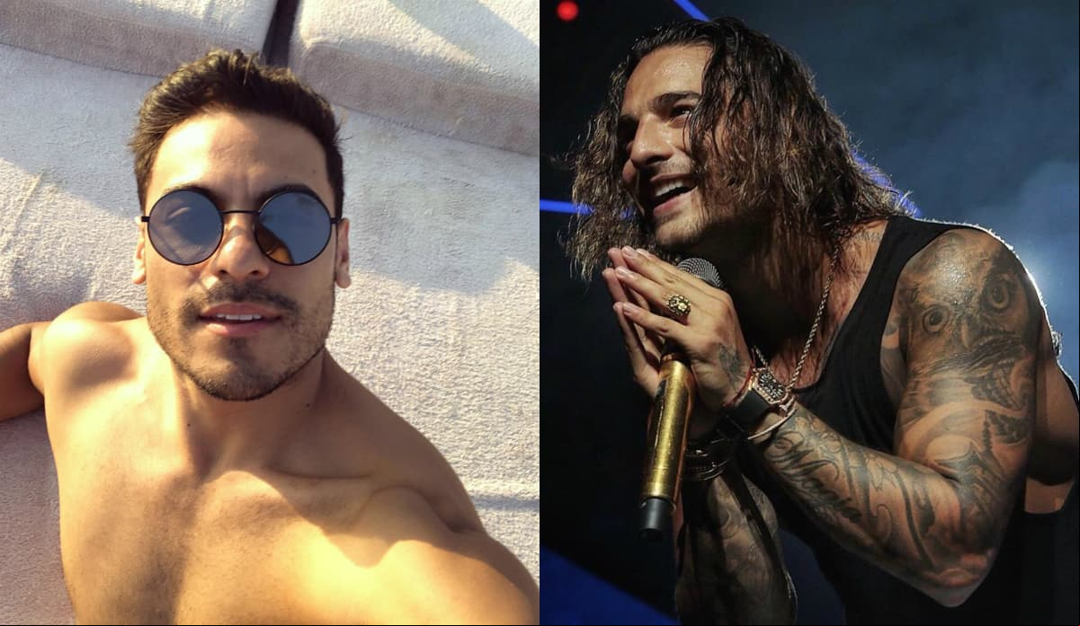 ¿Te acuerdas de cuando Maluma abrazó y besó a Carlos Rivera?