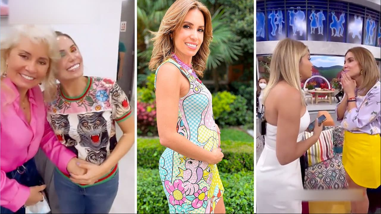 Andrea Escalona bautiza a Itatí Cantoral y Carla Estrada como tías de su bebé