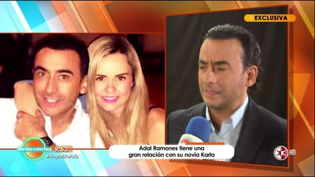 Adal Ramones, feliz en el amor